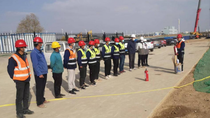 甘肅工程咨詢集團(tuán)工程檢測中心建設(shè)項(xiàng)目舉行“消防日”主題活動(dòng)